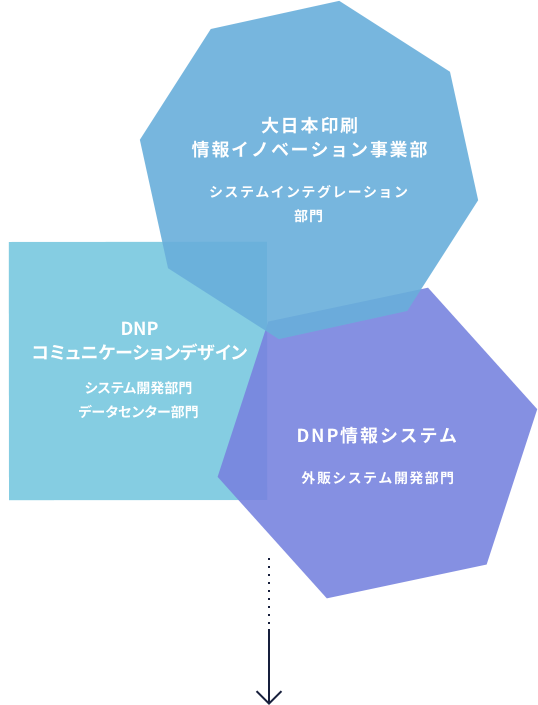 大日本印刷 情報イノベーション事業部 システムインテグレーション部門／DNPコミュニケーションデザイン システム開発部門 データセンター部門／DNP情報システム 外販システム開発部門