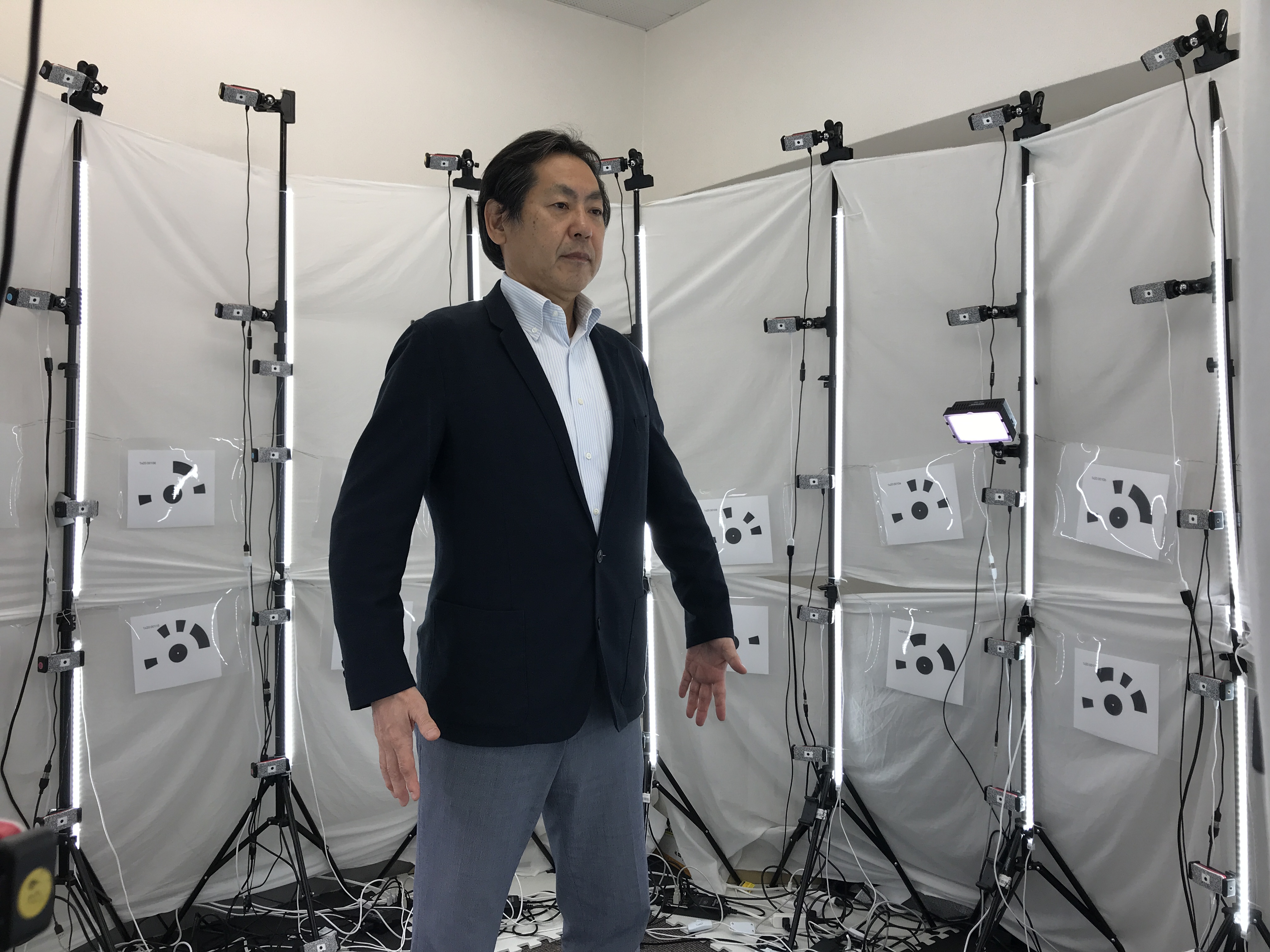3Dモデル撮影の様子